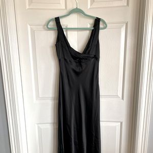 100% silk, Nicole Miller full length gown